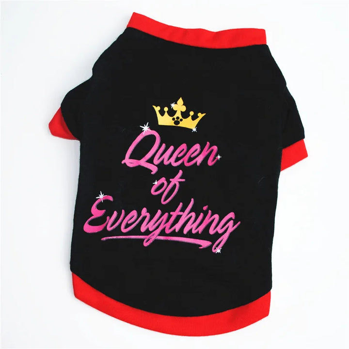 Fashionable pet clothes cute dog vest shirt dog costume cats clothes Corton puppies small dog pet clothes costume Ropa Perro