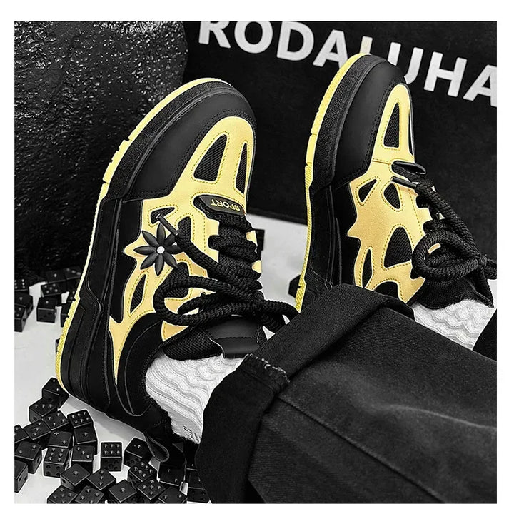 Men Shoes New Fashion Increased Thick Sole Breathable Casual Wear Resistant Casual Sports Shoes for Men