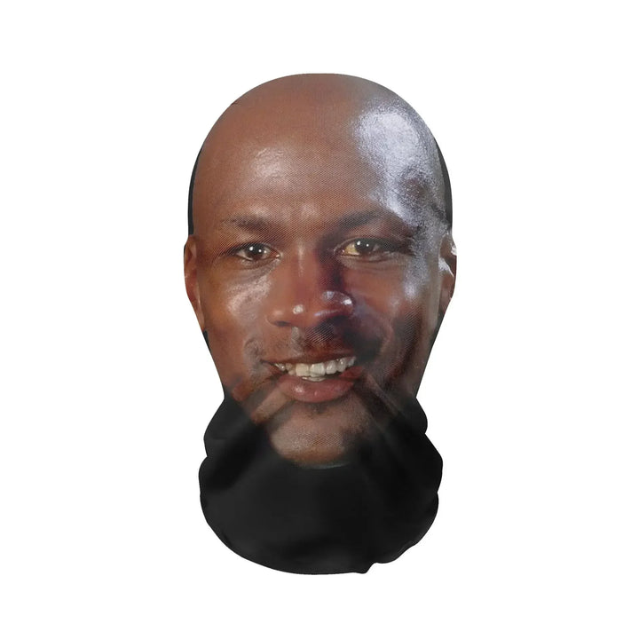 Cosplay Headwear Hip Hop Fashion Hood Hat Headgear New 3D Printed Kanye Mask Elastic Mesh Halloween Decor Full Face Mask Unisex