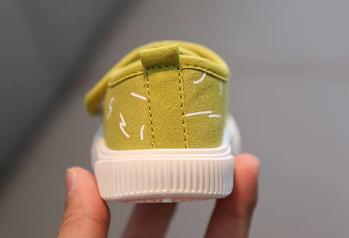 Kids Shoes for Girls Boys Sneakers Canvas Toddler Candy Color Breathable Shoes Soft Bottom Anti Slip Running Sport Casual Shoes