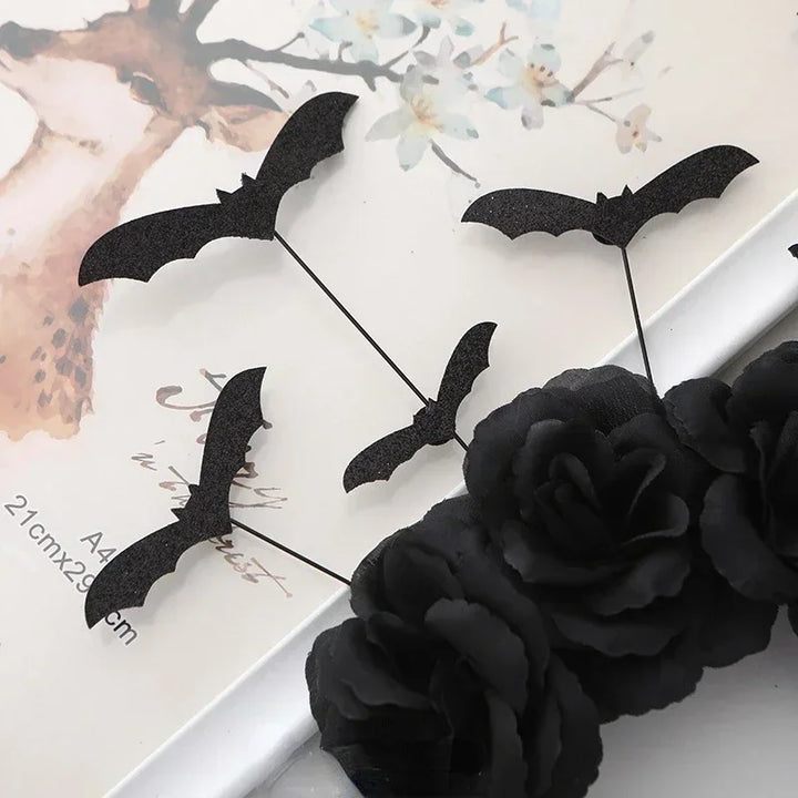 Halloween Bat Headband Children Dress Up Headwear Hairband Accessories Witch Costume Supplies Props Happy Helloween Party