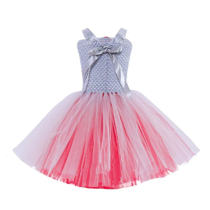 2-12Y Halloween Costumes Girl Tutu Carnival Party Cosplay Dresses Costume Party Dress Up Clothes Children's Holiday Gifts