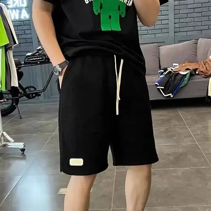 Men's Clothing Sport Shorts Summer Lightweight Loose Fit Straight Cut Casual Versatile Trendy New Arrival