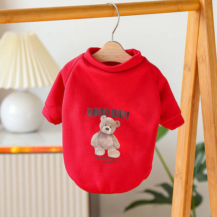 Dog Clothes Dog Costume Pet Clothes Cartoon Bear Pet Shirt  Puppy Clothes Pet Vest Pet Clothes Dog Sport Shirt XS-XXL