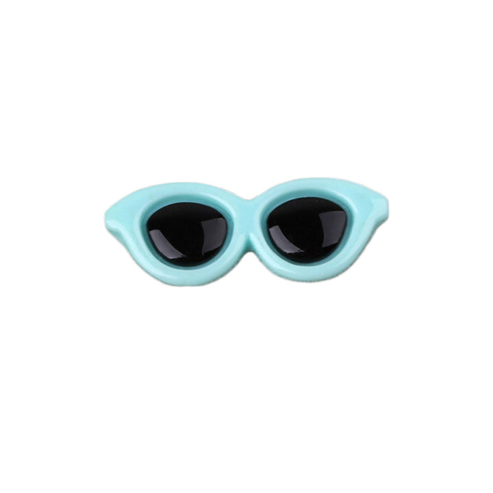 Pet Cute Heart Sunglasses Hairpins Pet Dog Hair Clips Puppy Cat Yorkie Teddy Pet Decor Barrette Hair Accessories For Small Dogs