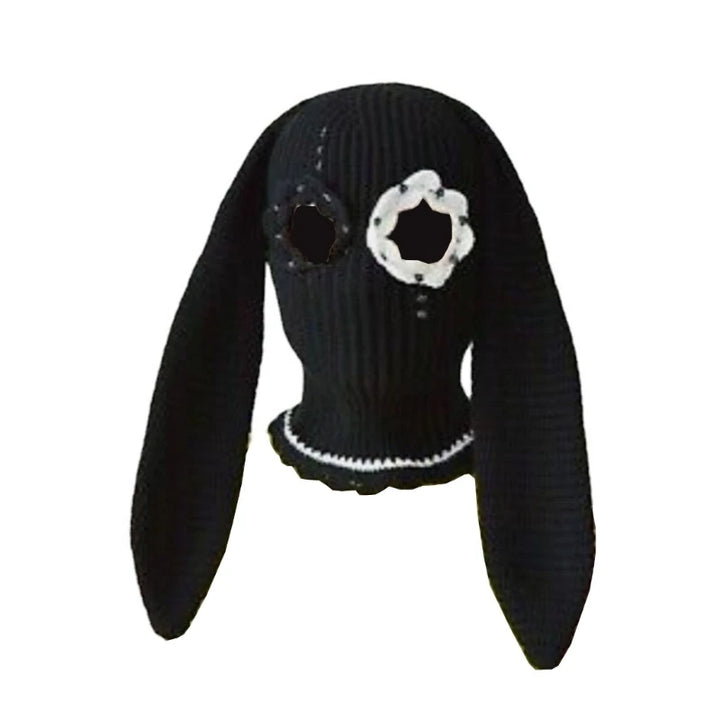 Halloween Balaclavas Long BunnyEar Hat Hat Funny Balaclavas Hat Rabbit Ears Balaclavas Long Ear BunnyBalaclava