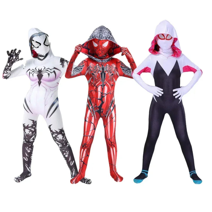 Halloween Kids Costumes Superhero Animal Cosplay Outfits, Breathable Safe Material for Party Dress-Up, Unisex Boy Girl Toddler