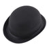 Halloween Men Women Magician Hats C ap Gentleman Jazz Hat Top Hat Black Party Bowler Hat Coachman Hat Classic Derby Hat Cosplay