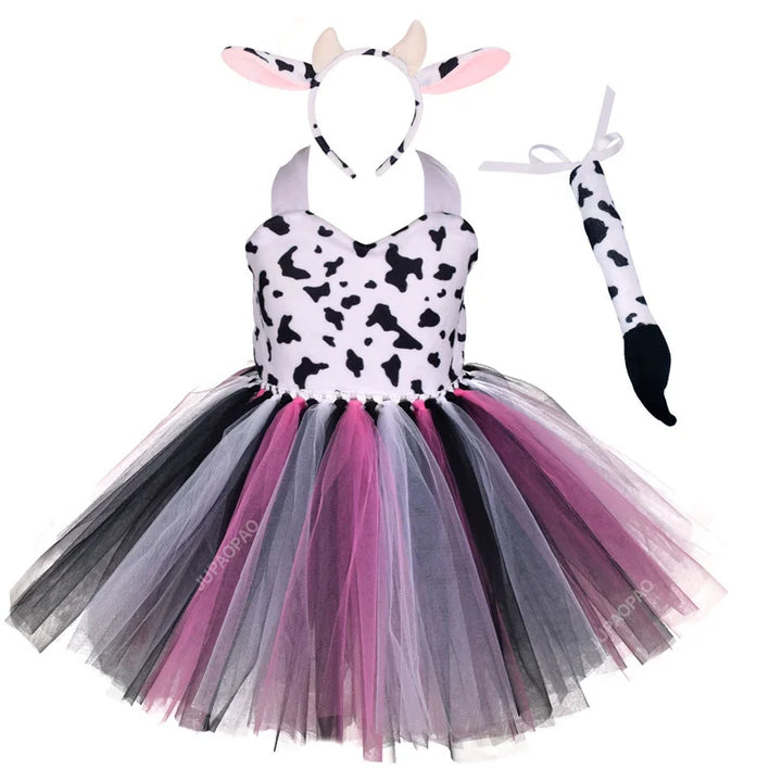 Wild and Wonderful!
Cute animal prints and a fluffy tutu make this costume perfect for Halloween, birthdays, or school plays. Soft, comfy, and full of forest fun!
🦓 Includes: Animal print tutu dress
🎉 Occasions: Halloween, birthdays, themed parties.