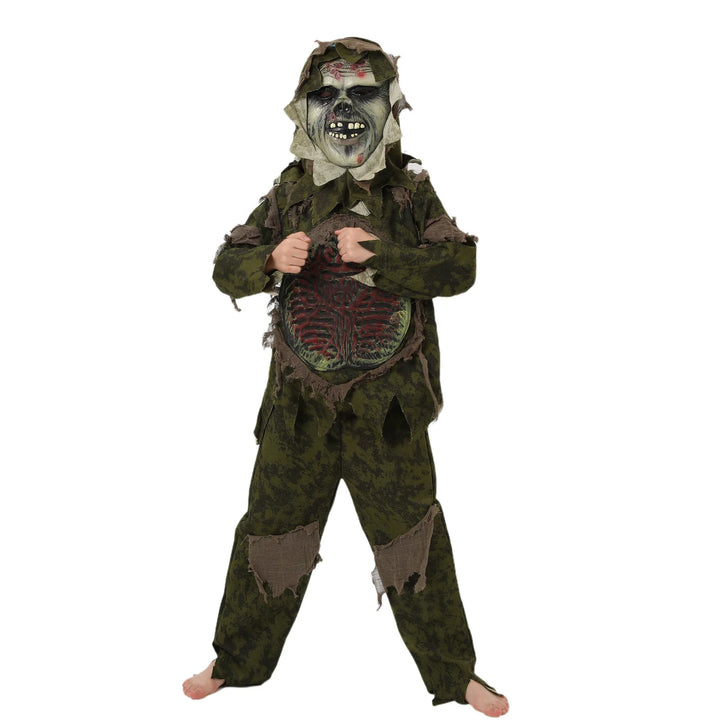 Halloween Cosplay Costume Purim Costume Horror Style Play Clothes Boys Girls Holiday Party Funny Garment Anime Zombie Suit