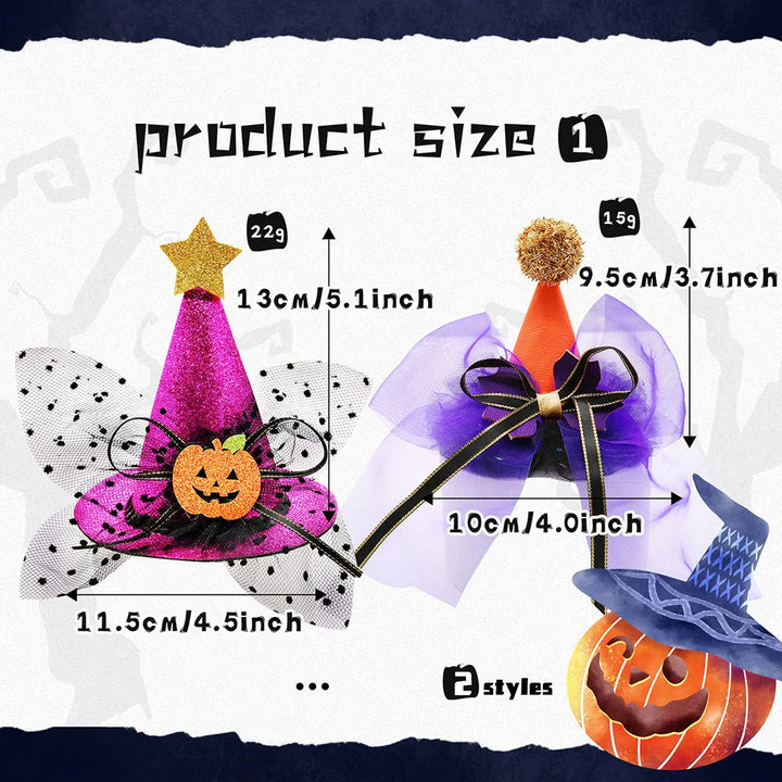 hot sale new fashion Halloween hat pet headgear adjustable manufacturer spot wholesale pendant