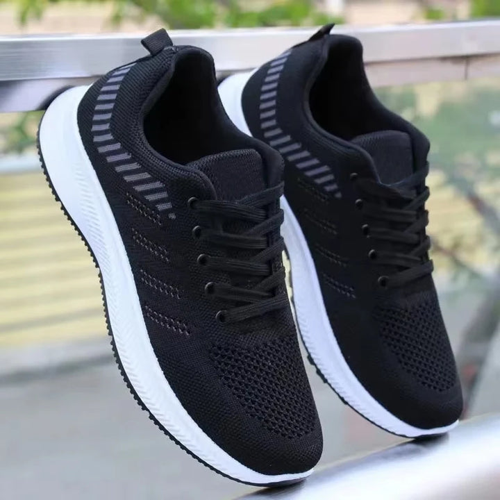 Casual Slip on Fashion Sneakers Breathable Running Shoes Outdoor Walking Training Tennis Shoes