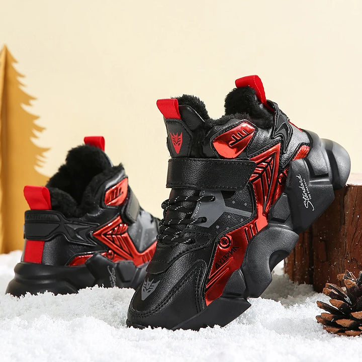 Kids Snow Boots for Boys Girls High Quality Winter Warm Waterproof Children Fashion Sport Shoes Sneakers Girls Snow Boots