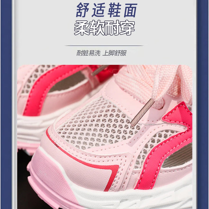 Kids Sneakers Children Mesh Casual Sports Shoes for Boys Breathable Summer Walking Sneakers Girl Sport Lightweight Running Shoes