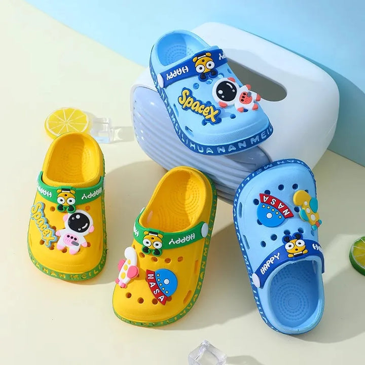 Kids' Cartoon Baby Soft-Sole Sandals – Ultra-Light Non-Slip Infant & Toddler Open-Toe Beach Sandals for Boys and Girls