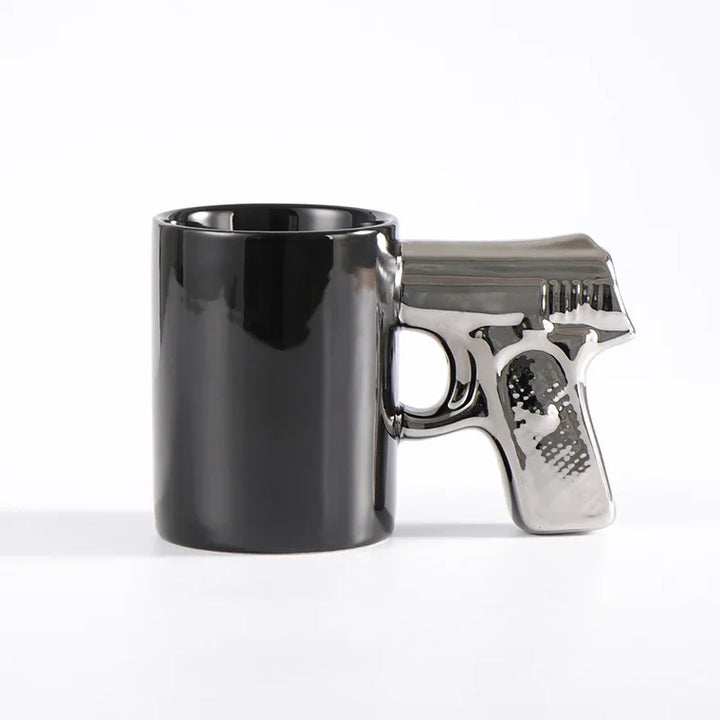 Creative Pistol Ceramic Mug Water Cup Coffee Mugs Milk Tea Cups Afternoon Tea Cup Milk Mugs Couple Breakfast Cups Tea Mugs