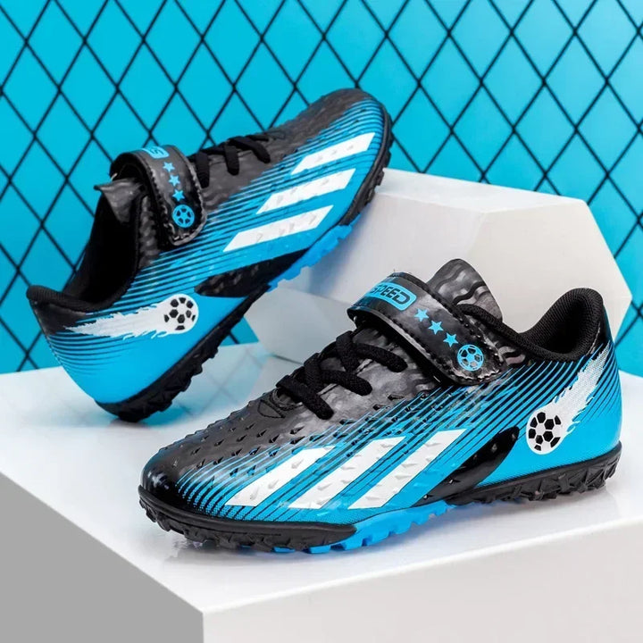 Kids Football Boots Society Cleats Soccer Shoes Boys Indoor Football Field Boots Children Non Slip Fast Training Sneakers Match