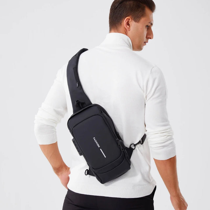 🧳 Style Meets Security
🖤 Men’s Designer Crossbody Chest Bag – Sleek, compact & anti-theft
💼 Made with premium PU leather for a classic, polished look
🔒 Multiple pockets for phone, wallet & essentials
Perfect for daily wear, travel, or on-the-go advent