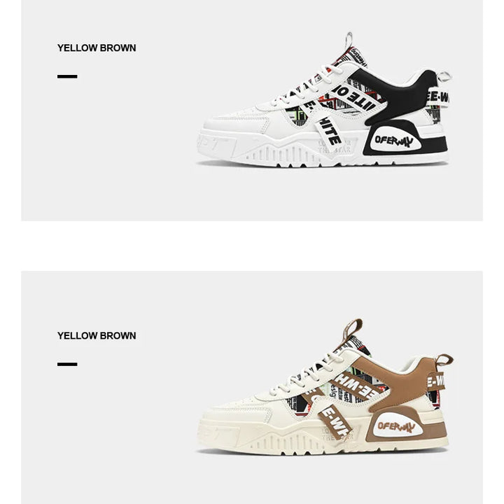 2025 new men's shoes for spring, breathable, niche, trendy, versatile, casual board shoes, height increasing sports shoes
