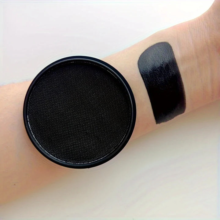 30g Monochrome Water Soluble Face Body Paint Vibrant DIY Makeup for Christmas Parties Long-Lasting Professional Quality Cosmetic
