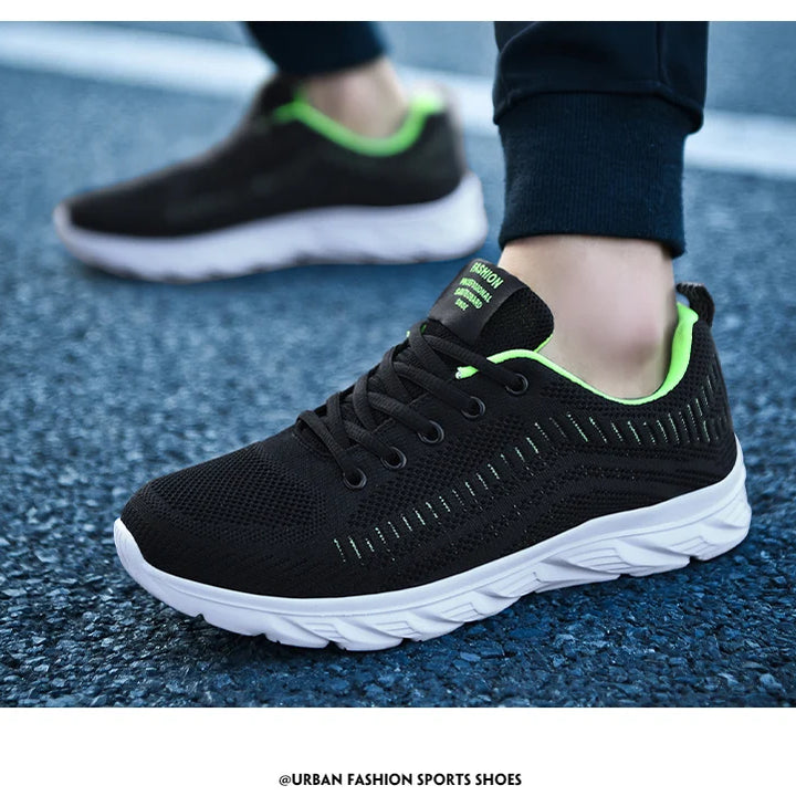New Athletic Shoes for Men Shoes Sneakers Black Casual Men Mesh Sneakers Breathable Tennis Running Walking Gym Men Shoes