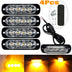 Stay Safe. Be Seen.
🚨 4x LED Amber Warning Lights – Ideal for cars, trucks, trailers & more.
💡 Super-bright 4LED design for max visibility.
🔧 Easy install | 12V–24V | Weatherproof & durable.
Perfect for roadside emergencies or professional use.
