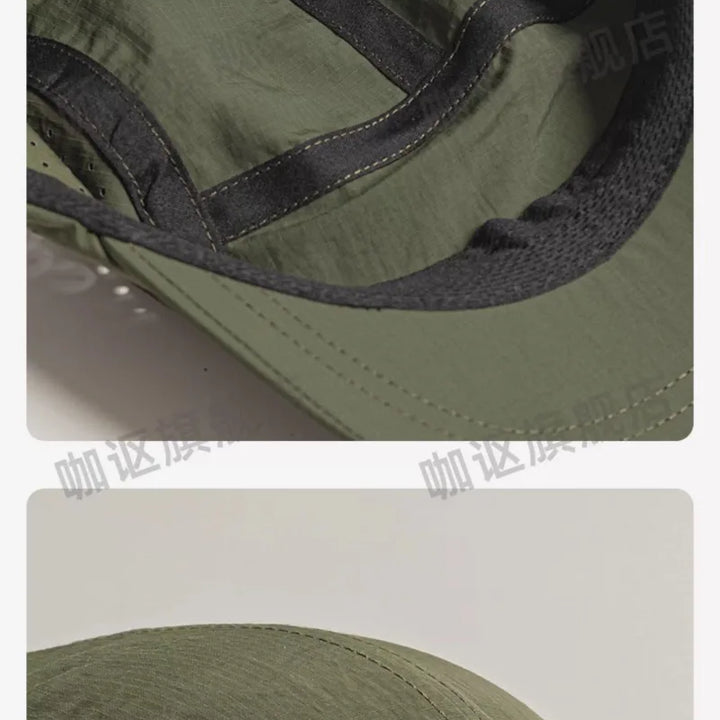 Summer Thin Breathable Mesh Baseball Caps for Men and Women Outdoor Camping Leisure Sun Protection Quick-drying Hiking Hats