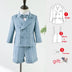 Baby Photograph Kids Clothes Sets Boy Suits Gentleman Suit Set Blazer Overalls Bow tie For Kids Wedding Party Birthday Costume
