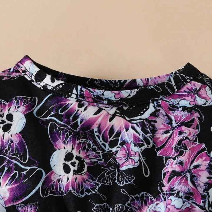 Spooky with a Touch of Magic!
Colorful butterfly details meet skeleton style in this comfy long sleeve dress. Perfect for Halloween, school events, or themed parties.
🦋 Includes: Butterfly skeleton dress
🎃 Occasions: Halloween, carnival, school plays
💀