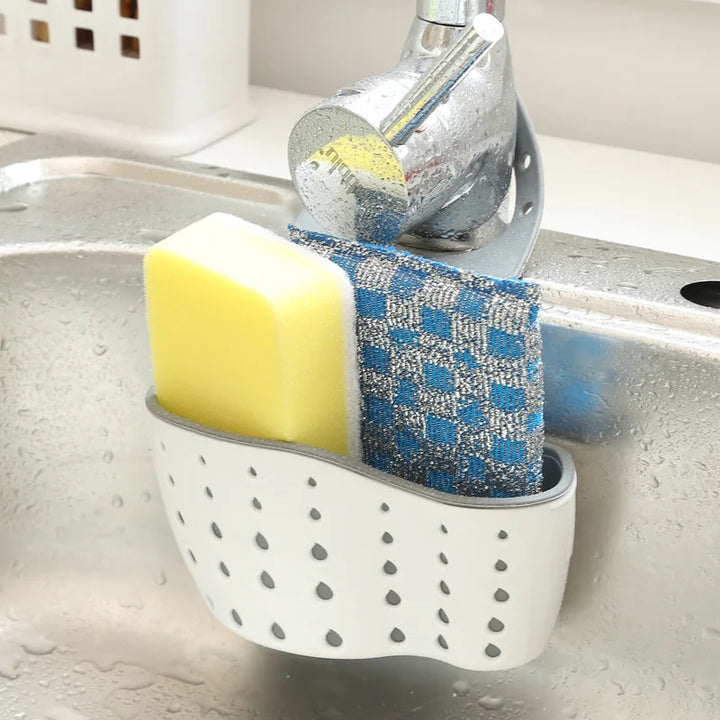 Keep Your Sink Neat & Tidy
This double-layer hanging sink rack fits most faucets and holds sponges, brushes, and more. Durable, space-saving, and perfect for keeping your kitchen organized and clutter-free. 🧽🚰