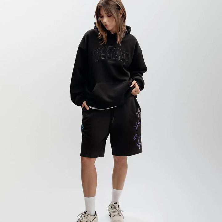 Streetwear Men's Shorts созвездие Stars Graphic Print Oversized Jorts Baggy Harajuku Short Pants Y2k Unisex Clothing Korean Goth