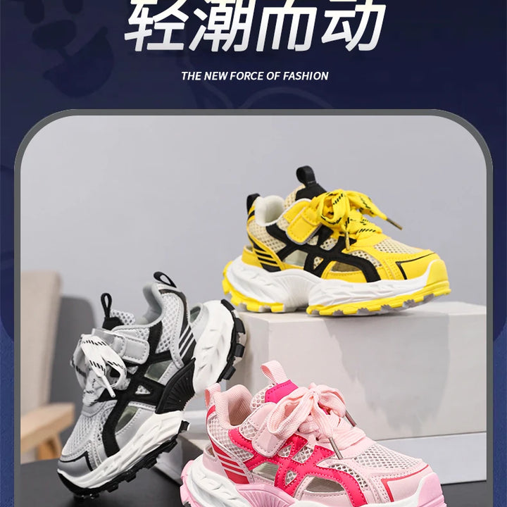 Kids Sneakers Children Mesh Casual Sports Shoes for Boys Breathable Summer Walking Sneakers Girl Sport Lightweight Running Shoes