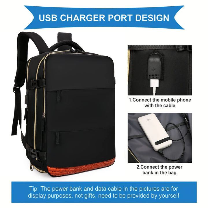 🎒 All-in-One Travel Companion
✔️ Large Capacity & Multi-Functional – Perfect for travel, school, gym, or daily use
💻 Fits laptops, clothes, gear & more
👟 Built-in shoe compartment keeps things fresh
💧 Durable, water-resistant & ready for any adventure