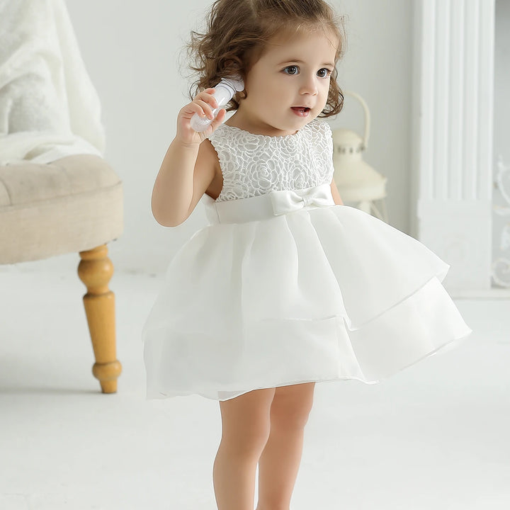 Clothes for Baby Girl 1 Year Baby Girl Christening Gift Dress Newborn Christening Dresses for Girls Christening White Clothes