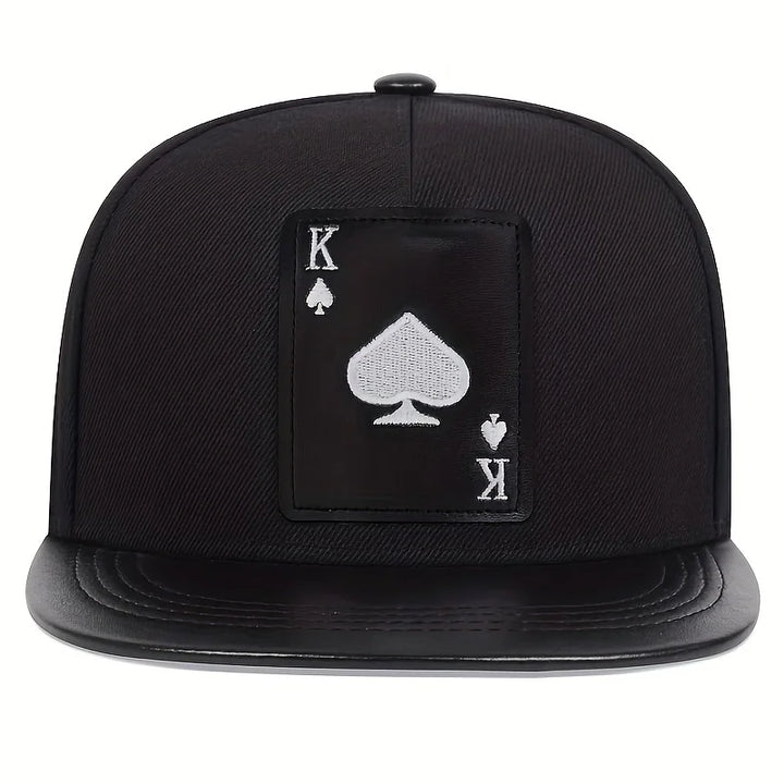 Fashion Hip Hop baseball Cap poker embroidery personalized Hat Men Women cotton Snapback Hats Outdoor Trucker Caps Sun Hats