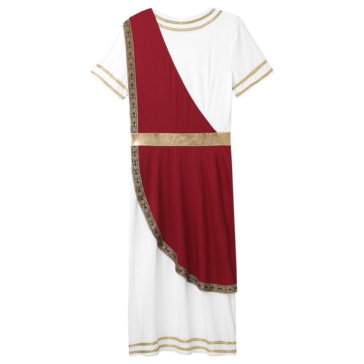 Halloween Men Ancient Greek Roman Toga Adults Retro Gold Cosplay Costume Long Robe Carnival Theme Party Fancy Dress Outfits