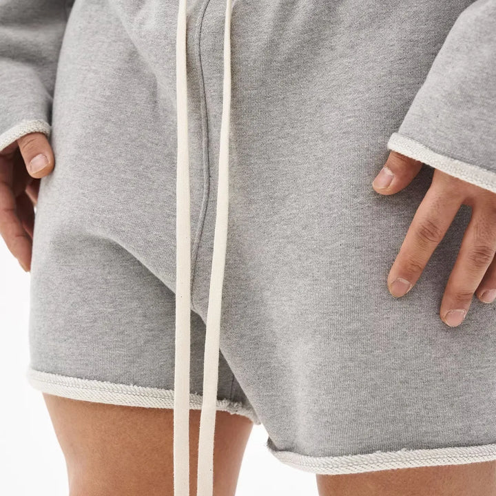 Men Shorts Casual Short Pants Ripped Cotton Gym Shorts Men Jogger Workout