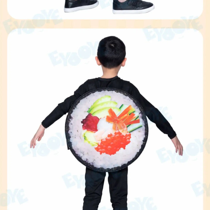 Halloween food party sushi costume cosplay unisex role-playing costume