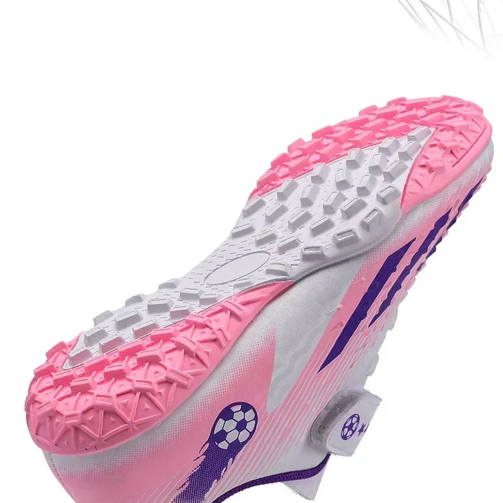 Kids Football Boots Society Cleats Soccer Shoes Boys Indoor Football Field Boots Children Non Slip Fast Training Sneakers Match
