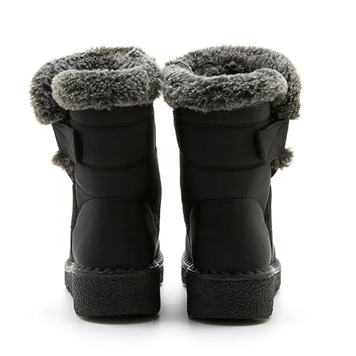 Women's Boots Trend Winter Shoes For Woman Winter Boots Ankle Low Heels Botas Mujer Waterproof Snow Boots With Fur Shoes