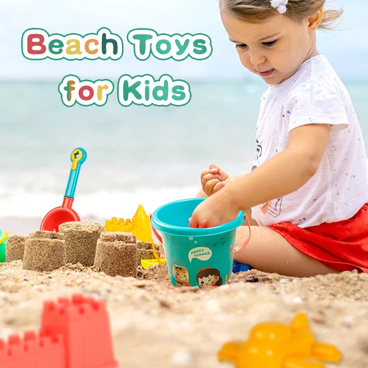 Beach Toys for Kids Sand Set Sand Bucket Beach Shovel Toys for Toddlers Summer Beach Game Children Toys Water Play Tools