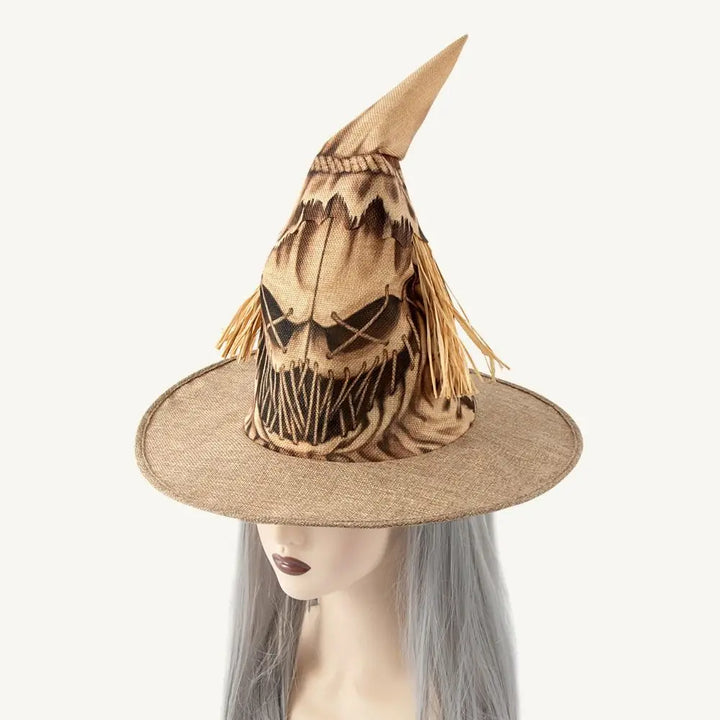 Vintage Halloween Top Hat Fashion Lightweight Scarecrows Witch Hat Gears Feather Funny Steampunk Hair Clip Carnival Party
