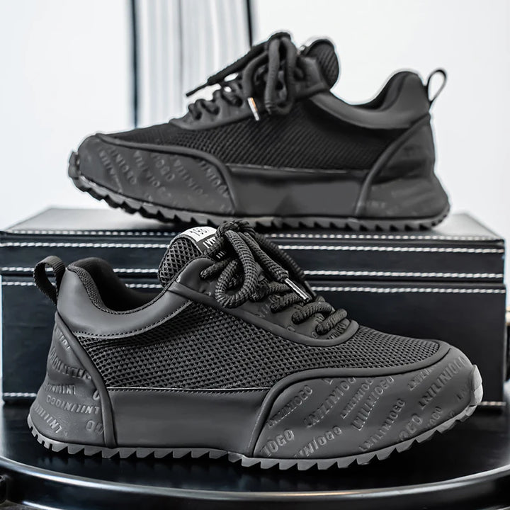 Men's Shoes - 2025 Summer New Style Anti-slip and Wear-resistant Sports Shoes with Breathable Mesh Surface and Casual Style