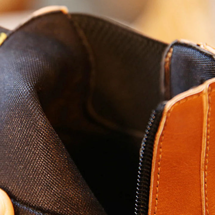Retro Style Children Boots 2023 Autumn Winter Fashion Kids Solid Casual Cotton Shoes for Toddler Boys Girls Leather Boots
