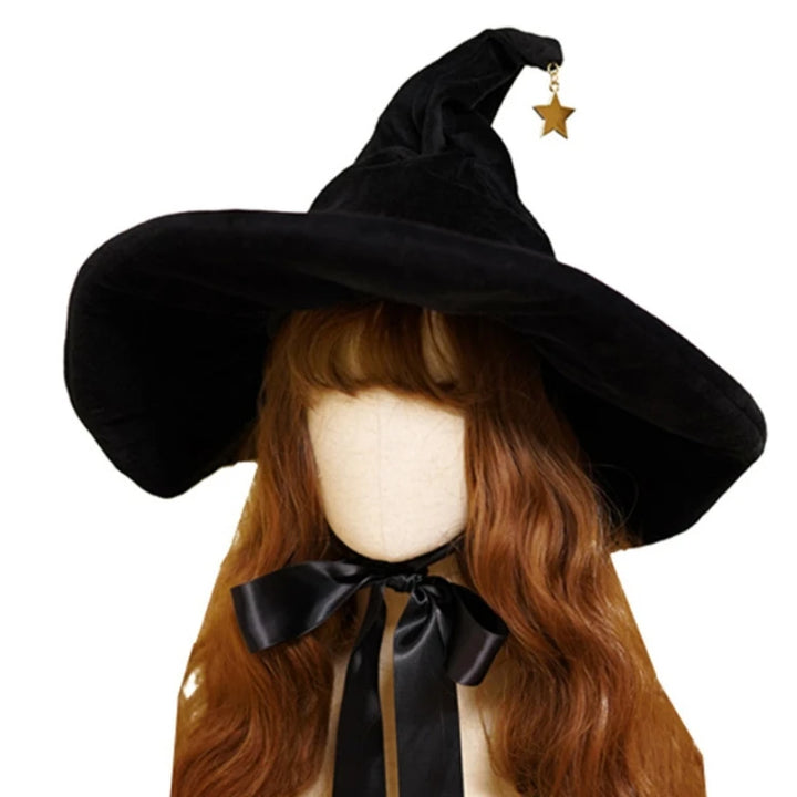 Halloween Witch Hat Hairband Halloween Witch Headband Mini Pointy Witch Hat for Halloween Cosplay Party Children