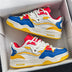 Men's Vulcanized Shoes Trendy Personalized Teenagers Casual Shoes Round Toe Lace-Up Plus Size Platform Shoes Men Shose For Sale
