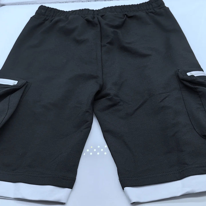 Men’s Summer Cargo Shorts 🟡
Stay cool and active in these breathable cotton shorts. Perfect for workouts, jogging, or casual wear. Features multiple pockets for convenience and style.