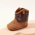 Baby Little Boots Soft PU and Cotton High Quality 2024 New Style Spring and Autumn Prewalking Shoes for Boys and Girls BHX3210