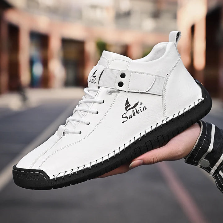 🆕 New 2024 Arrival – Handmade Leather Perfection
Upgrade your look with our Handmade Leather Sneakers & Ankle Boots – crafted for comfort, built for the outdoors, and designed for everyday style.
✅ Premium leather
✅ Solid color finish
✅ Urban + outdoor r