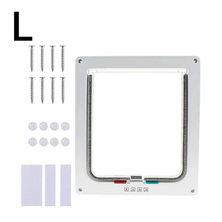 Pet Essential Durable Acrylic & Mesh Easy Install for Doors, Windows & Kennels 🐾 2-Way Entry – Easy in & out access for cats, small dogs & pets
💪 Durable Build – Strong acrylic frame with breathable mesh panel
🔧 Easy Installation.